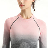 Pro-Fit Soft Touch Ombre Sports Top - Profit Outfits