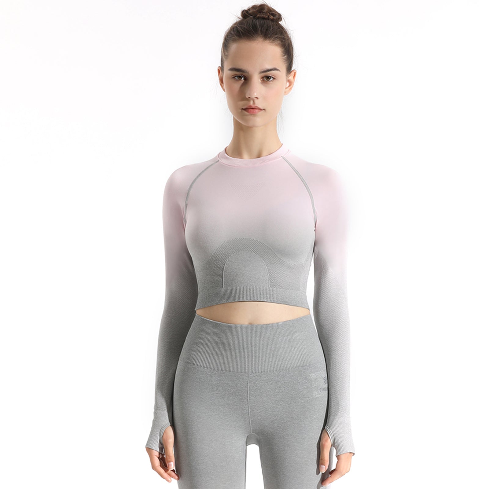 Pro-Fit Soft Touch Ombre Sports Top - Profit Outfits