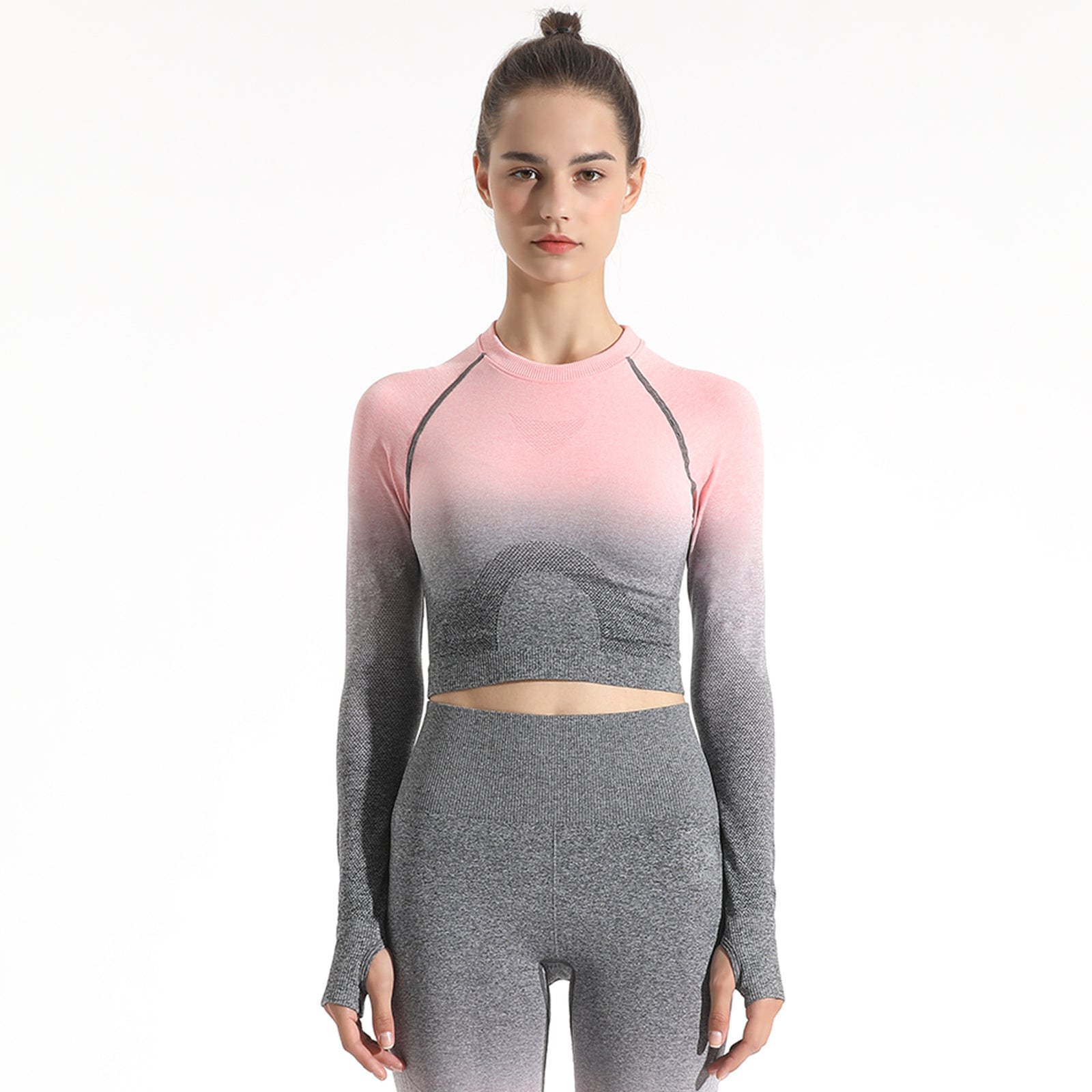 Pro-Fit Soft Touch Ombre Sports Top - Profit Outfits