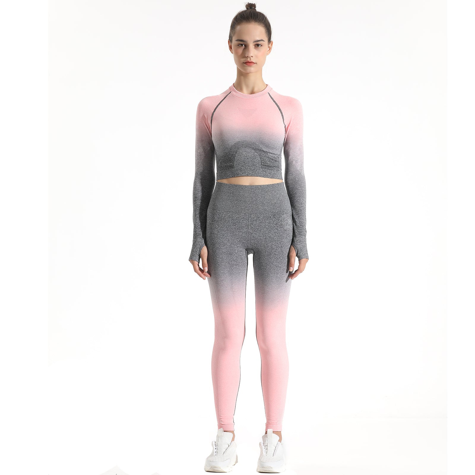 Pro-Fit Soft Touch Ombre Sports Top - Profit Outfits