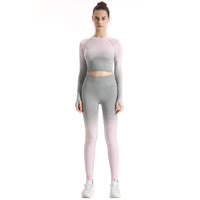 Pro-Fit Soft Touch Ombre Sports Top - Profit Outfits